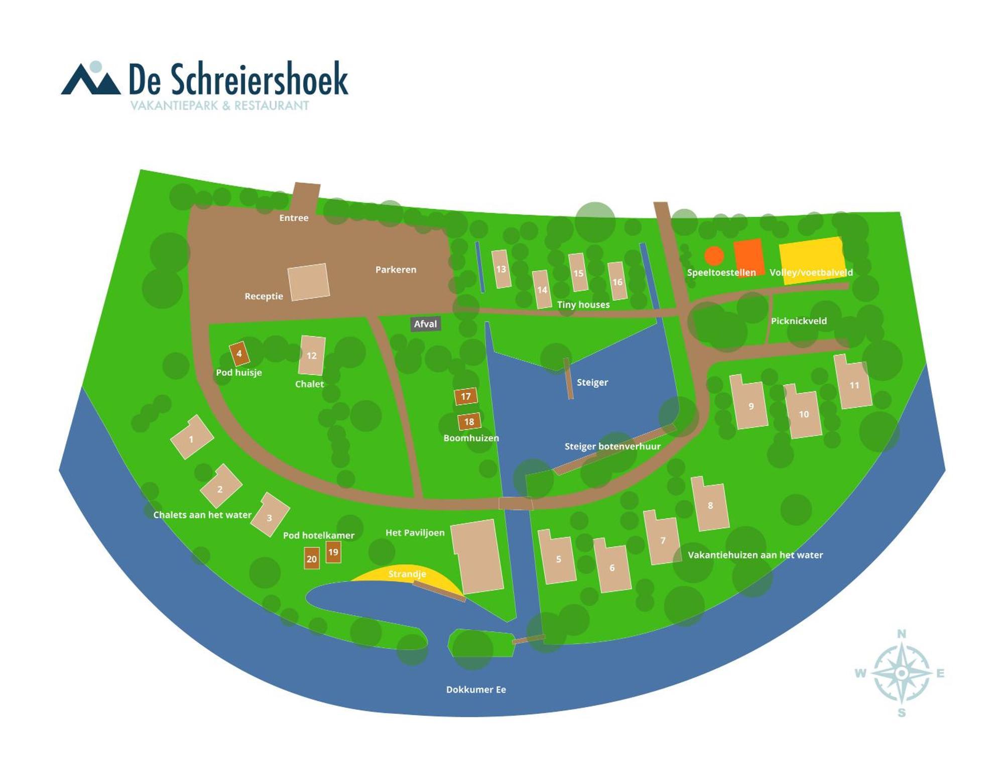 Chalet Met Loft - Vakantiepark De Schreiershoek ด็อคคุม ภายนอก รูปภาพ